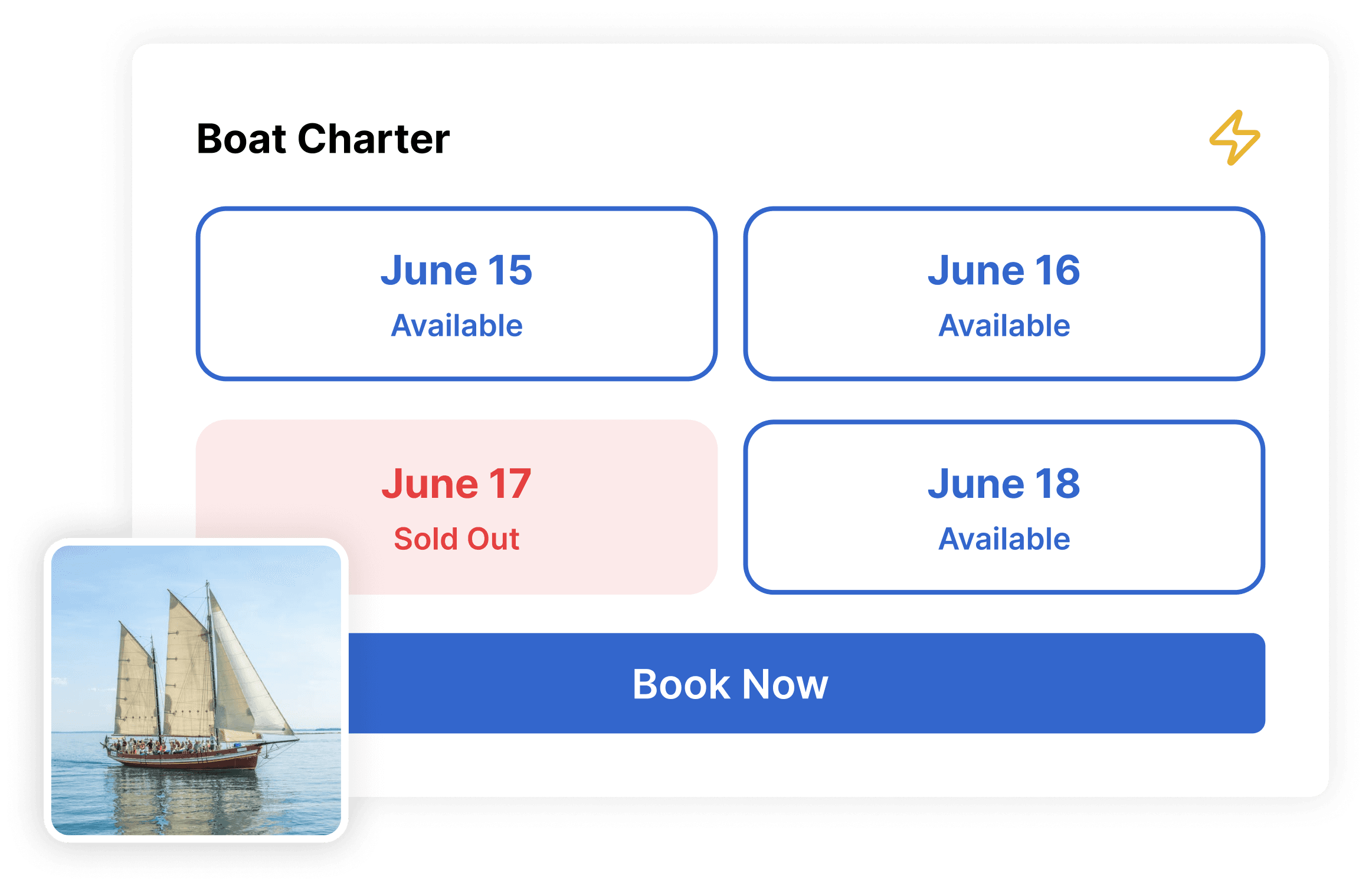 Boating Scheduling Dashboard