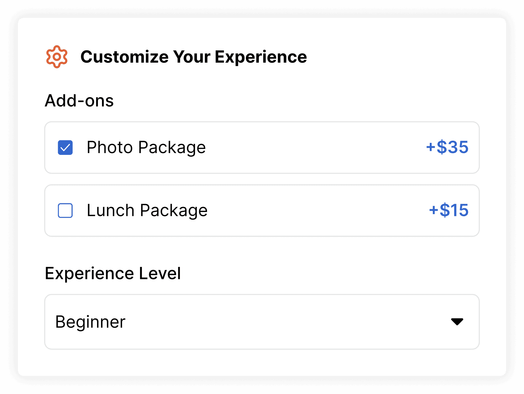 Experience Management Dashboard